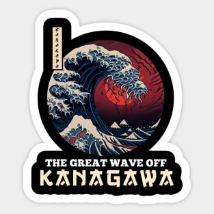 The Great Wave Off Kanagawa Sticker